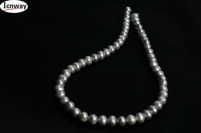 Natural round Freshwater Pearl gray 7-8mm For Jewelry Making 15inches DIY necklace bracelet earring FreeShipping Wholesale
Natural round Freshwater Pearl gray 7-8mm For Jewelry Making 15inches DIY necklace bracelet earring FreeShipping Wholesale