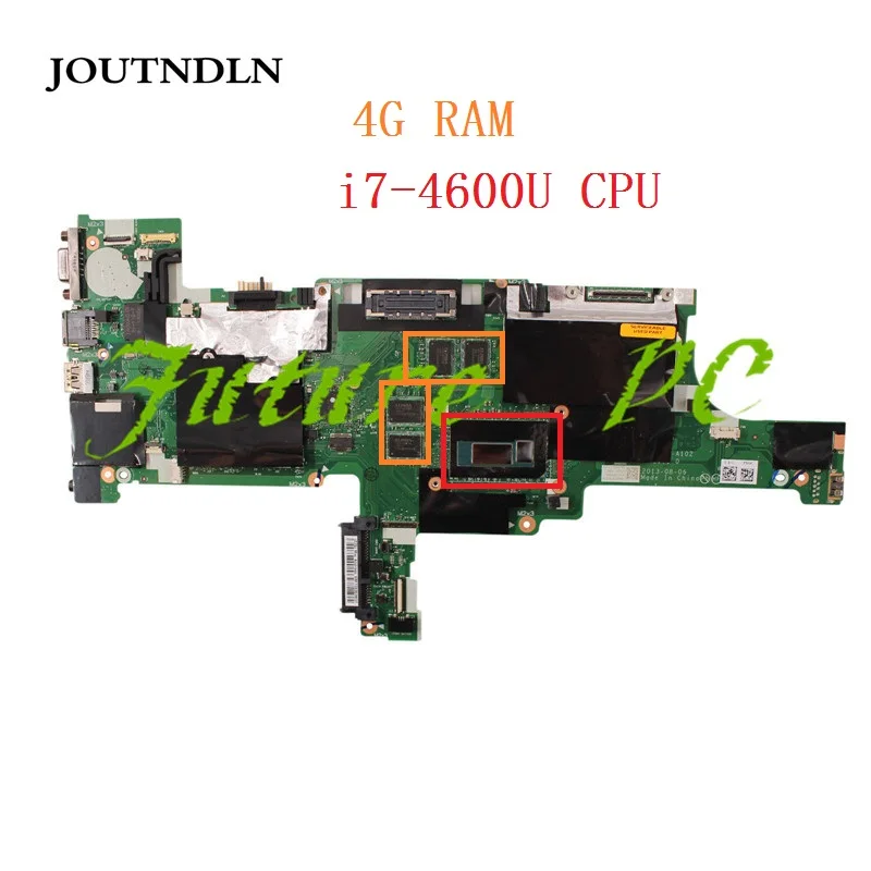 JOUTNDLN для Lenovo T440 материнская плата ноутбука NM A102 04X5003 DDR3L с i7 4600U CPU 4G RAM тестовая