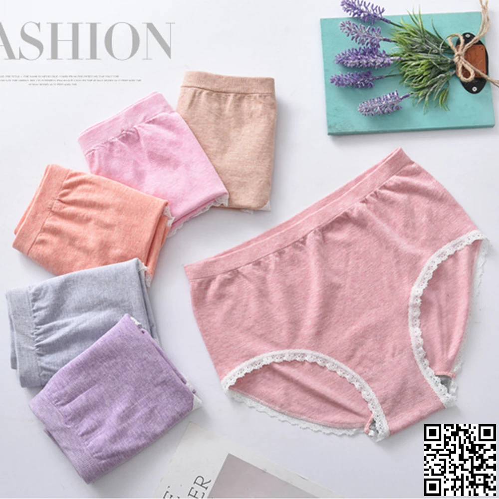 1pc Women's Cotton Panties Girl Briefs Ms. Underwear Sexy Ladies Solid Color Briefs Women's Intimates 45kg-100kg Underpants
1pc Women's Cotton Panties Girl Briefs Ms. Underwear Sexy Ladies Solid Color Briefs Women's Intimates 45kg-100kg Underpants