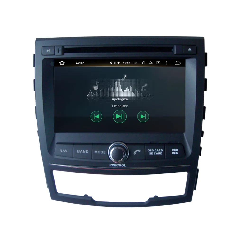 4 ГБ ОЗУ Android 8 0 Восьмиядерный автомобильный Радио стерео для SsangYong Korando 2010 2011 2012 2013
