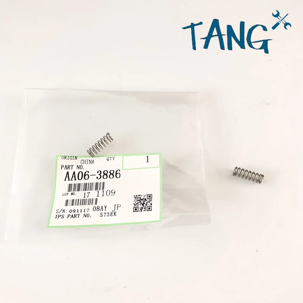 5X AA06-3886 AA063886 Fuser Cleaning Web Roller Spring For Ricoh Aficio 1075 MP 4000 5000 4002 5001 5002 4001 4000B 4000SP 5000B
5X AA06-3886 AA063886 Fuser Cleaning Web Roller Spring For Ricoh Aficio 1075 MP 4000 5000 4002 5001 5002 4001 4000B 4000SP 5000B
