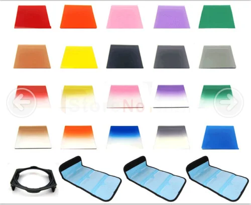 24 in 1 ND2 4 8 +Graduated square filter+full color filter+Filter holder bag for Cokin P
24 in 1 ND2 4 8 +Graduated square filter+full color filter+Filter holder bag for Cokin P