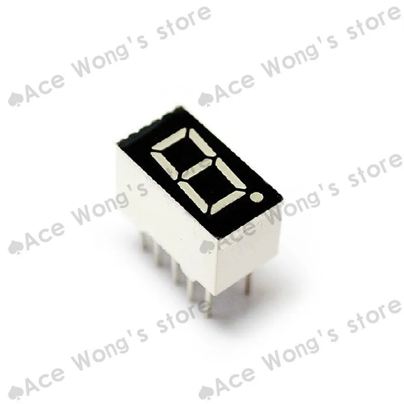 Free shipping (50Pcs/lot) Wholesale 0.36" inch 1 Digit 7 Seven Segment Red Light LED Numeric Digital Display,Common Anode
Free shipping (50Pcs/lot) Wholesale 0.36" inch 1 Digit 7 Seven Segment Red Light LED Numeric Digital Display,Common Anode
