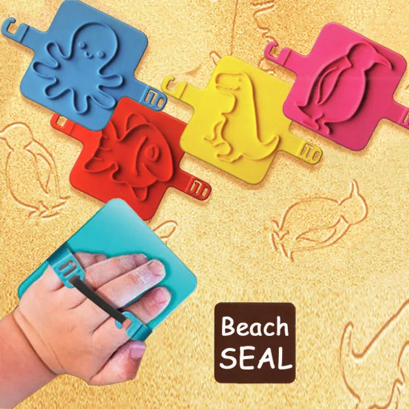 4pcs BEACH SEAL Children Beach Toy Play Sand Stamp Tool Print Various Patterns Gift for Kids Outdoor For Fun 2017 Creative Toy
4pcs BEACH SEAL Children Beach Toy Play Sand Stamp Tool Print Various Patterns Gift for Kids Outdoor For Fun 2017 Creative Toy