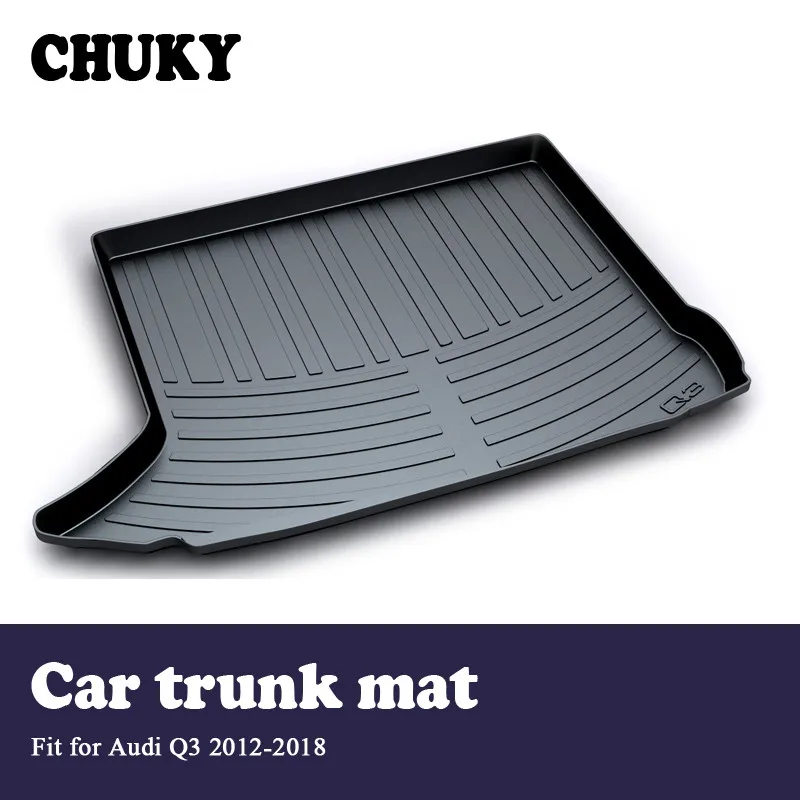 CHUKY For Audi Q3 2012 2013 2014 2015 2016 2017 2018 Car Cargo rear trunk mat Styling Boot Liner Tray Anti-slip mat Accessories
CHUKY For Audi Q3 2012 2013 2014 2015 2016 2017 2018 Car Cargo rear trunk mat Styling Boot Liner Tray Anti-slip mat Accessories