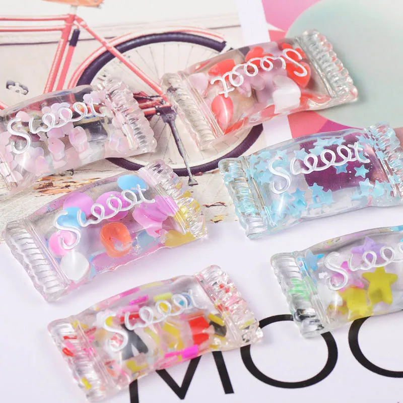 10pcs Kawaii Resin Fashion Crystal Candy Charms For DIY Decoration Earring Necklace Earring Key Chain Jewelry Making YZ366
10pcs Kawaii Resin Fashion Crystal Candy Charms For DIY Decoration Earring Necklace Earring Key Chain Jewelry Making YZ366