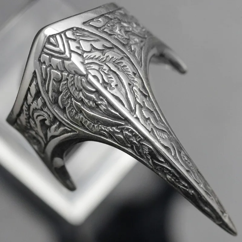 Мужское кольцо в готическом стиле серебро 925 пробы|Кольца| |