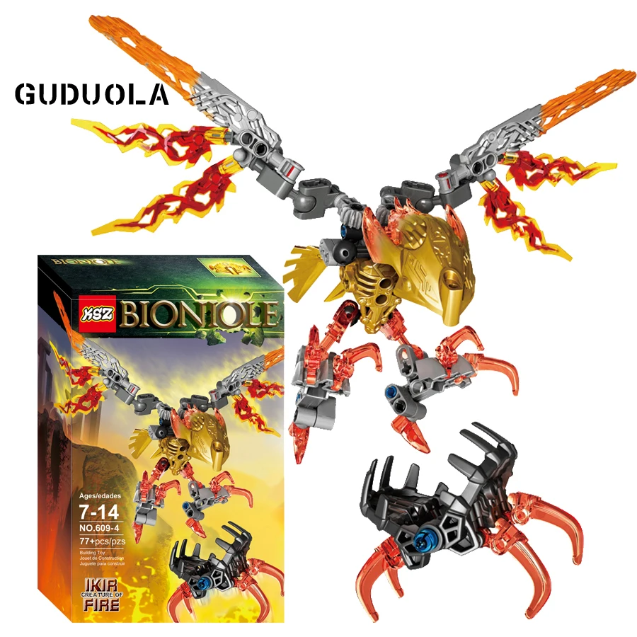 Guduola BIONICLE 6 pcs/set jungle stone Water Earth Ice Fire Building Block toys Compatible BIONICLE best gift for boy
Guduola BIONICLE 6 pcs/set jungle stone Water Earth Ice Fire Building Block toys Compatible BIONICLE best gift for boy