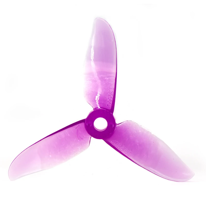 4 Pairs T3056C 3x5.6x3 3-blade Propeller CW CCW Blue Purple Transparent Kits for FPV Racer RC Drones
4 Pairs T3056C 3x5.6x3 3-blade Propeller CW CCW Blue Purple Transparent Kits for FPV Racer RC Drones