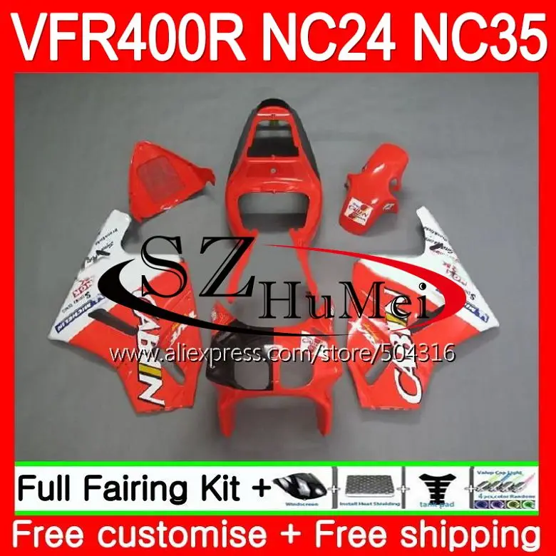 RVF400R для HONDA VFR400 R RR NC24 VFR400R светло красный 87 88 94 95 96 125SH.5 NC35 V4 VFR 400R 1987 1988 1994 1995 1996