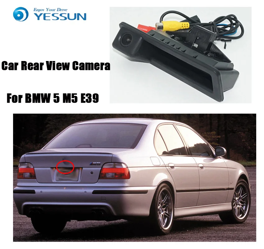 Автомобильная камера заднего вида YESSUN для BMW 5 M5 E39 E60 E61 Urban Cruiser HD с ночным видением