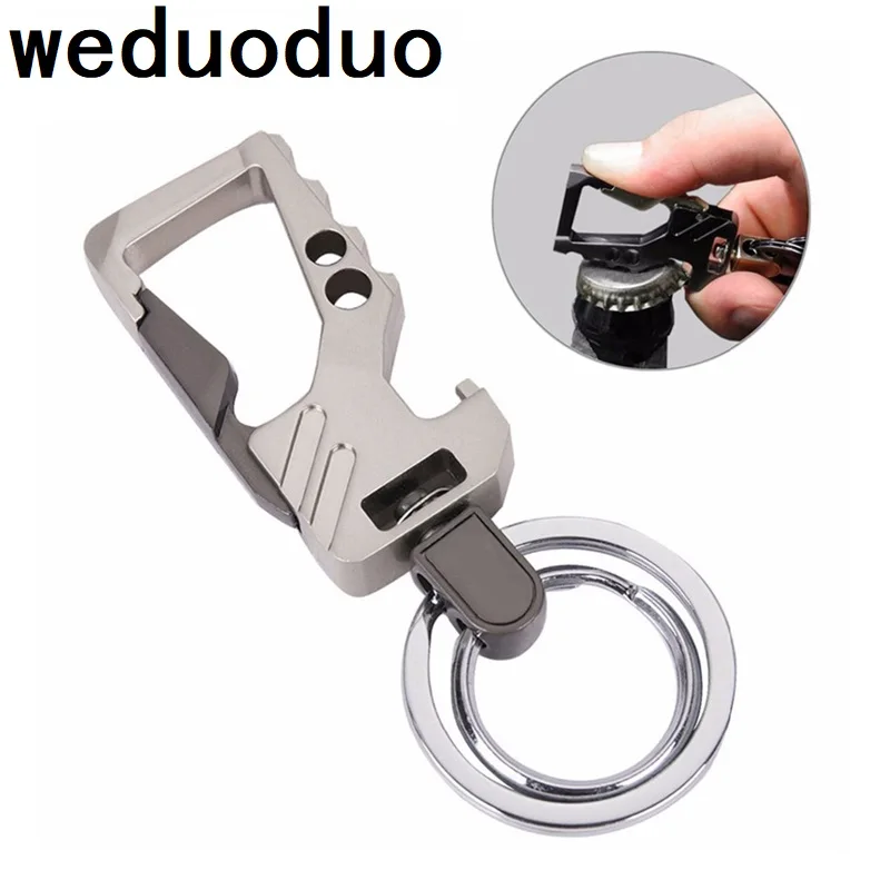 Weduoduo металлические кошельки для ключей высокое качество двойное кольцо