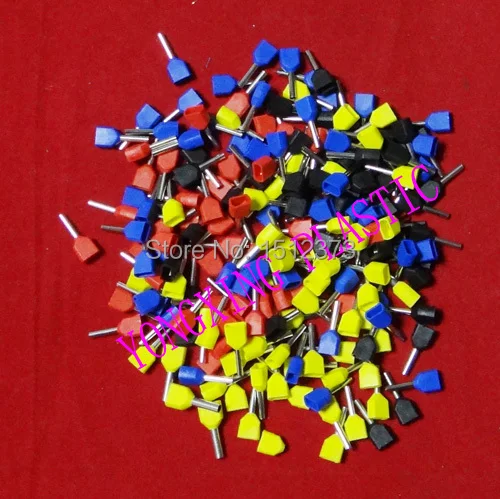2017 freeshipping 100pcs/lot TE10-14 2x10mm2 Bootlace Ferrules Wire Copper Crimp Connector Insulated Cord Twin Pin End Terminal
2017 freeshipping 100pcs/lot TE10-14 2x10mm2 Bootlace Ferrules Wire Copper Crimp Connector Insulated Cord Twin Pin End Terminal