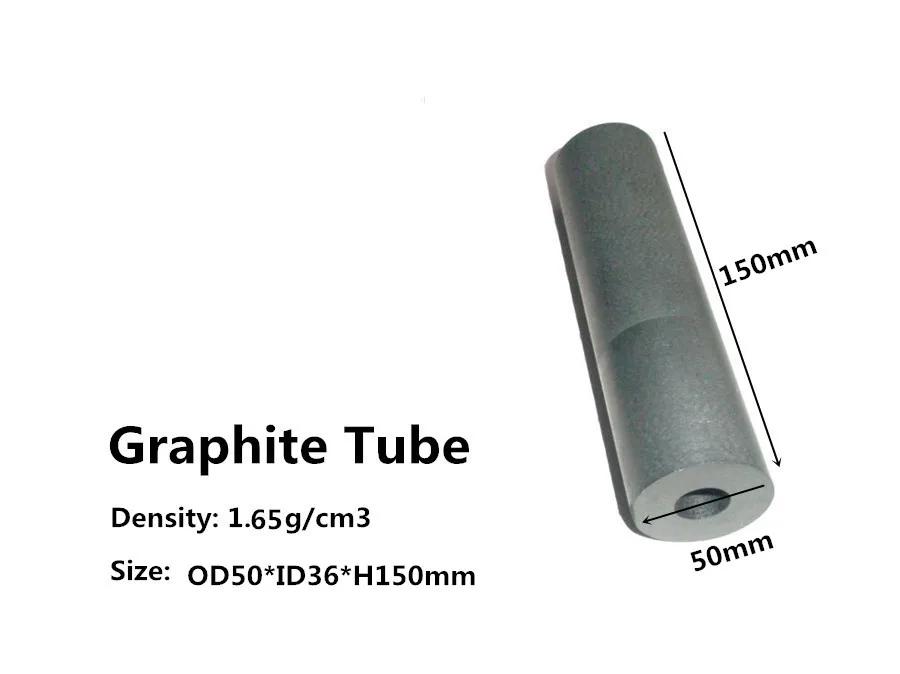 FREE SHIPPING 2PCS Electrode Graphite Tube OD50*H150mm , pipe graphite for Roughing Electrodes
FREE SHIPPING 2PCS Electrode Graphite Tube OD50*H150mm , pipe graphite for Roughing Electrodes