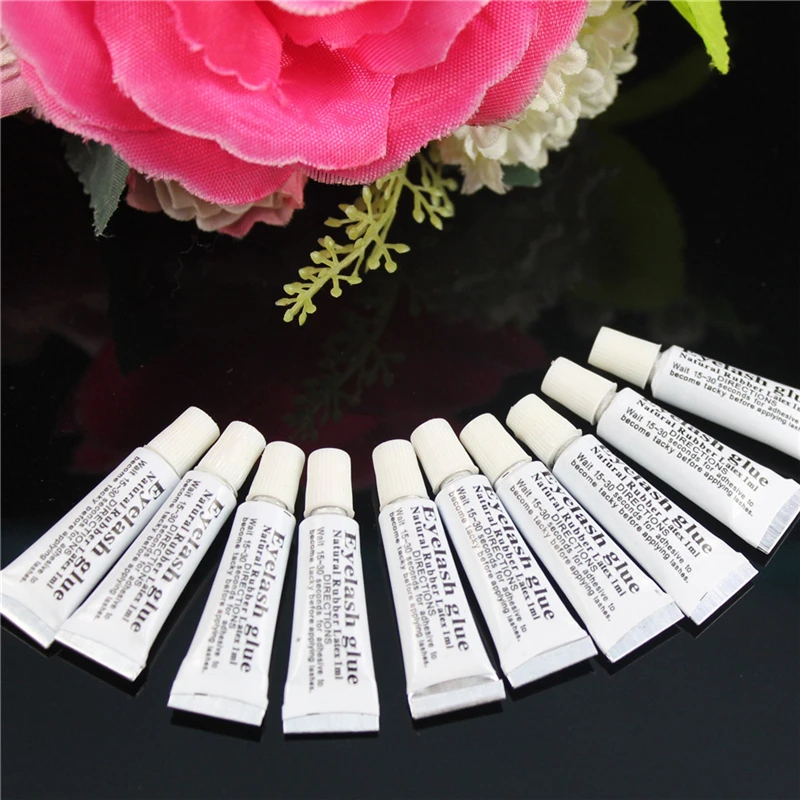 10pcs/Lot 1ML MINI Portable Eyelash Glue Waterproof Rubber Latex Eye Lash Glue False Eyelash Accessories White/Black
10pcs/Lot 1ML MINI Portable Eyelash Glue Waterproof Rubber Latex Eye Lash Glue False Eyelash Accessories White/Black