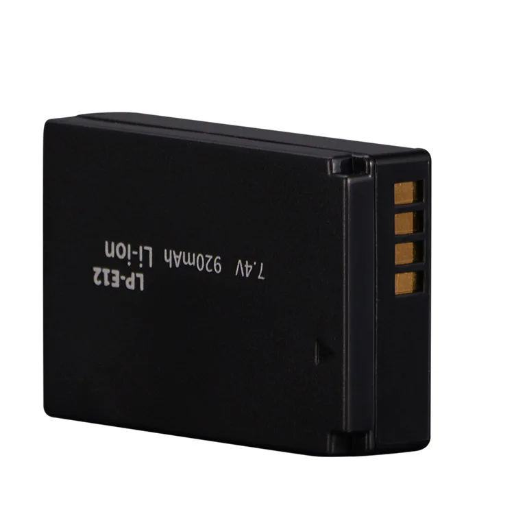 4 шт. LP-E12 LPE12 LP E12 камера 920 мАч Аккумулятор AKKU + ЖК-USB зарядное устройство для Canon M 100D