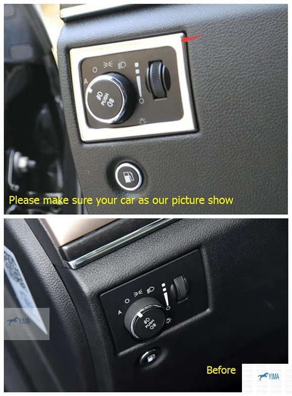 Lapetus For Jeep Grand Cherokee 2011 2012 2013 2014 2015 Stainless Steel Auto Styling Head Light Lamp Switch Button Cover Trim
Lapetus For Jeep Grand Cherokee 2011 2012 2013 2014 2015 Stainless Steel Auto Styling Head Light Lamp Switch Button Cover Trim