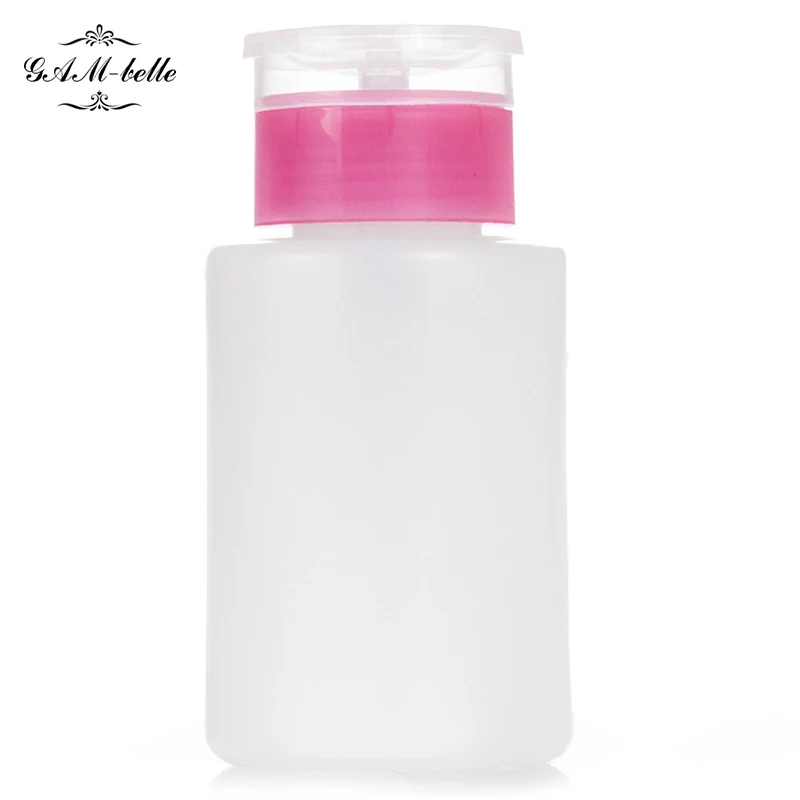 1pcs Empty Pump Dispenser Nail Polish Liquid Alcohol Remover Cleaner Bottle Nail Art Tools
1pcs Empty Pump Dispenser Nail Polish Liquid Alcohol Remover Cleaner Bottle Nail Art Tools