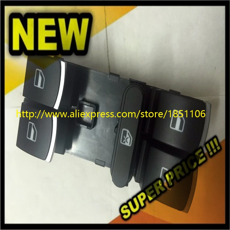 Chrome Electric Power Master Window Switch For VW Jetta Golf MK5 MK6 GTI Rabbit Passat B6 3C Tiguan 5ND 959 857 1K4959857
Chrome Electric Power Master Window Switch For VW Jetta Golf MK5 MK6 GTI Rabbit Passat B6 3C Tiguan 5ND 959 857 1K4959857