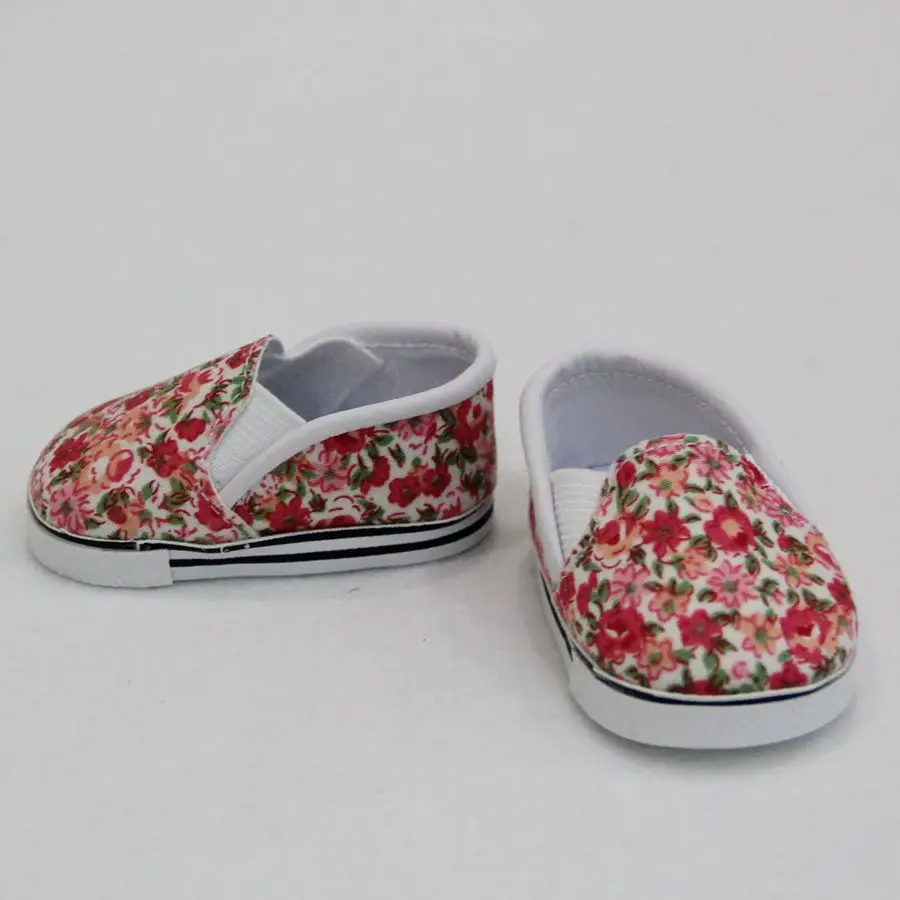 Floral New Doll Shoes For 18 Inch American Doll Suit 45cm Baby Doll Spring Flower Shoes 7cm for 1/3 BJD Doll Accessories Shoes
Floral New Doll Shoes For 18 Inch American Doll Suit 45cm Baby Doll Spring Flower Shoes 7cm for 1/3 BJD Doll Accessories Shoes