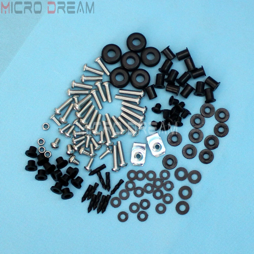 124 Pieces For Honda Complete Body Fairing Bolt Screw Fastener Kit for CBR1000RR CBR 1000RR 2004-2005 Body Work Screw Nut Washer
124 Pieces For Honda Complete Body Fairing Bolt Screw Fastener Kit for CBR1000RR CBR 1000RR 2004-2005 Body Work Screw Nut Washer