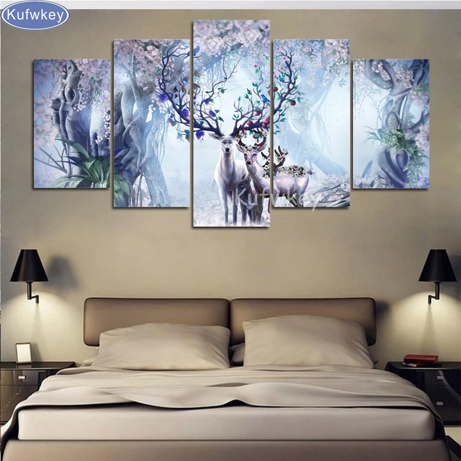full diamond embroidery diy dream deer family diamond painting cross stitch nature picture wall sticker christmas painting 5 pcs
full diamond embroidery diy dream deer family diamond painting cross stitch nature picture wall sticker christmas painting 5 pcs