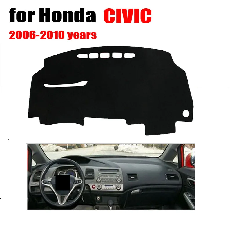 car dashboard cover For Honda Civic 2006-2010 Avoid light pad Instrument platform desk pad
car dashboard cover For Honda Civic 2006-2010 Avoid light pad Instrument platform desk pad
