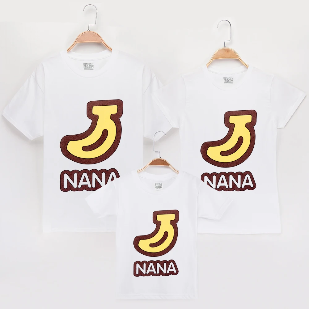 2019 Family Reunion T Shirt Printing Design Banana Clothes Set Cotton Mother And Infant Daughter Matching Outfits Mommy And Me
2019 Family Reunion T Shirt Printing Design Banana Clothes Set Cotton Mother And Infant Daughter Matching Outfits Mommy And Me