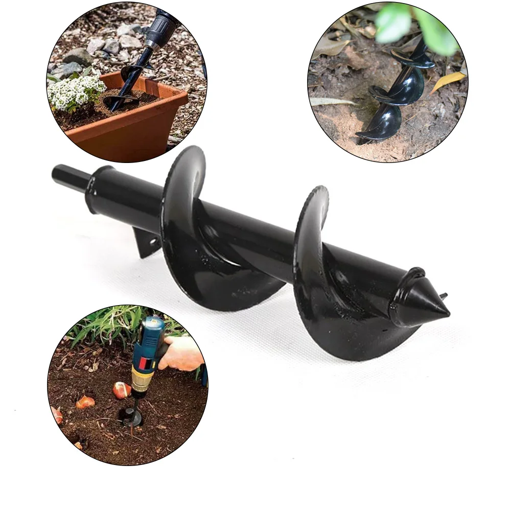 Garden Auger Spiral Drill Bit Roto Flower Planter Bulb Shaft Drill Auger Yard Gardening Bedding Planting Hole Digger Tool
Garden Auger Spiral Drill Bit Roto Flower Planter Bulb Shaft Drill Auger Yard Gardening Bedding Planting Hole Digger Tool
