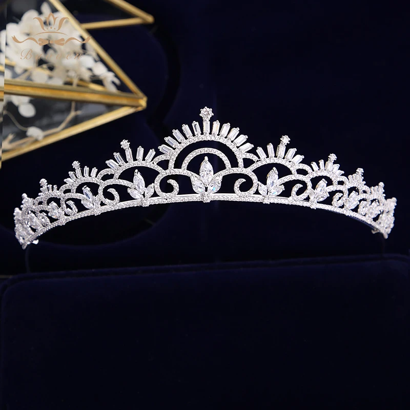 New Simple European Full Zircon Bridal Tiaras Crowns Plated Crystal Wedding Hairbands For Brides Women Hair Jewelry
New Simple European Full Zircon Bridal Tiaras Crowns Plated Crystal Wedding Hairbands For Brides Women Hair Jewelry