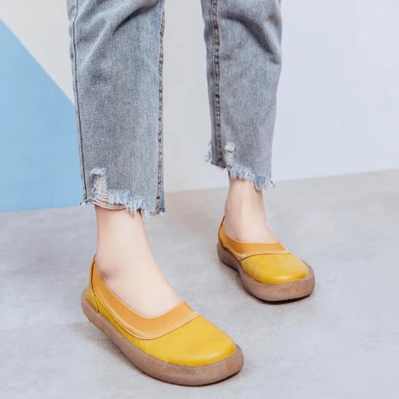 2019 New Autumn Soft Bottom Soft Genuine Leather Shoes Flat Shoes Sneakers Comfortable Non-slip Women Shoes Fashion Casual Shoes
2019 New Autumn Soft Bottom Soft Genuine Leather Shoes Flat Shoes Sneakers Comfortable Non-slip Women Shoes Fashion Casual Shoes