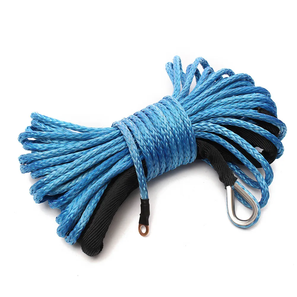 6MM x15M Nylon Synthetic Winch Line Cable Rope with Sheath Blue for ATV UTV NJ88
6MM x15M Nylon Synthetic Winch Line Cable Rope with Sheath Blue for ATV UTV NJ88