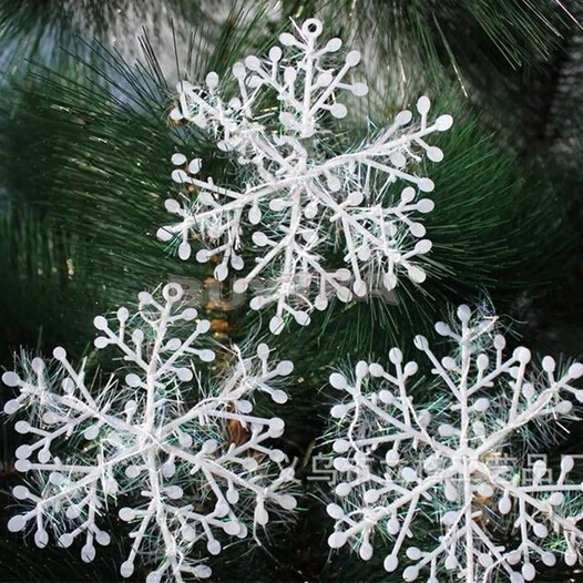 30pcs/lot 11cm Christmas Ornament White Plastic Christmas Snowflake Tree Window Christmas Decorations For Home
30pcs/lot 11cm Christmas Ornament White Plastic Christmas Snowflake Tree Window Christmas Decorations For Home