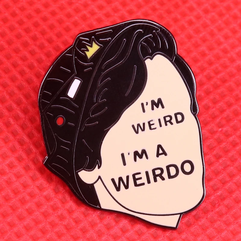 I'm a weirdo enamel pin feminist brooch crown witchy badge abstract art jewelry be yourself pins unique weird gift women accesso
I'm a weirdo enamel pin feminist brooch crown witchy badge abstract art jewelry be yourself pins unique weird gift women accesso