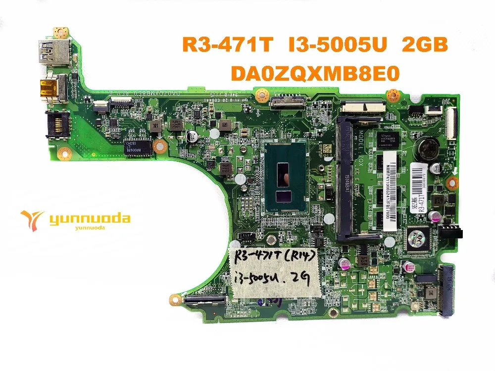Оригинальный Для ACER R3-471T Материнская плата ноутбука R3-471T I3-5005U 2 Гб DA0ZQXMB8E0 испытанное хорошее Бесплатная доставка
Оригинальный Для ACER R3-471T Материнская плата ноутбука R3-471T I3-5005U 2 Гб DA0ZQXMB8E0 испытанное хорошее Бесплатная доставка
