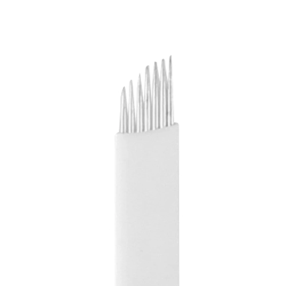 100Pcs S 7 Needles Microblading Needles Eyebrow Blade shading 7 Pin Round Tattoo Tips For Fog Eyebrow Professional Makeup Tools
100Pcs S 7 Needles Microblading Needles Eyebrow Blade shading 7 Pin Round Tattoo Tips For Fog Eyebrow Professional Makeup Tools