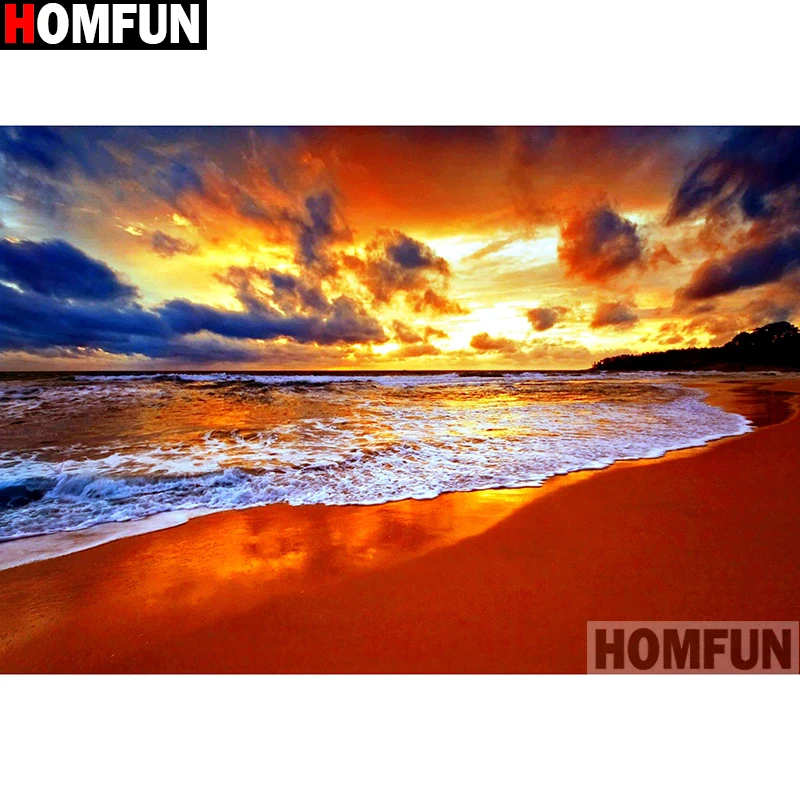 Алмазная живопись HOMFUN «Морской пейзаж», Набор для вышивки крестиком из квадратных/круглых страз, «сделай сам», A13887
Алмазная живопись HOMFUN «Морской пейзаж», Набор для вышивки крестиком из квадратных/круглых страз, «сделай сам», A13887