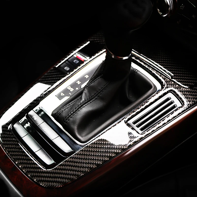 Carbon Fiber Center Console Gear Shift Cover Decorative Stickers For Audi A4 B9 A5 Q5 Car Accessories
Carbon Fiber Center Console Gear Shift Cover Decorative Stickers For Audi A4 B9 A5 Q5 Car Accessories
