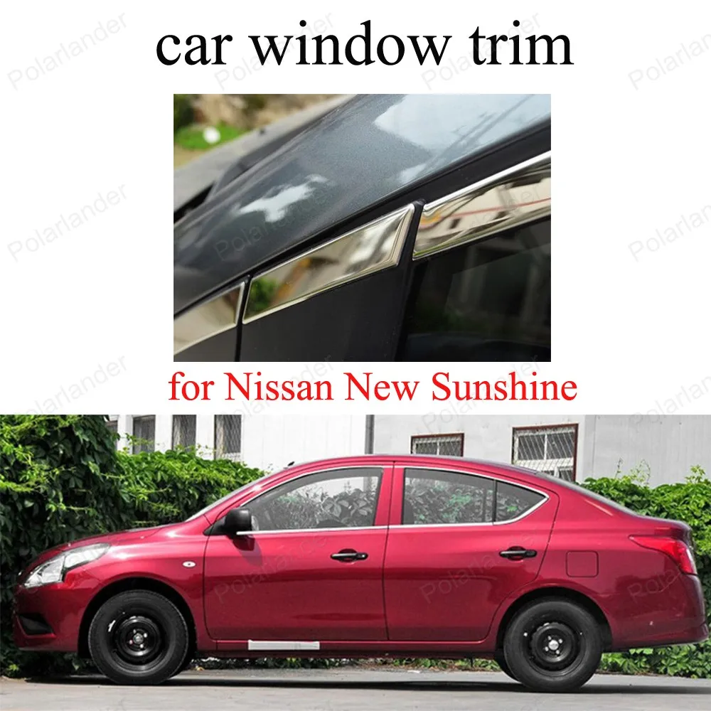 Декоративная полоса на порог для N-issan New Sunshine, внешние автомобильные аксессуары из нержавеющей стали, оконная отделка
Декоративная полоса на порог для N-issan New Sunshine, внешние автомобильные аксессуары из нержавеющей стали, оконная отделка