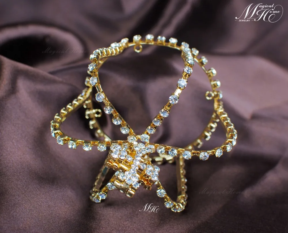 Imperial Medieval Crowns and Tiaras Classic Clear Crystal Full King Crown Round Queen Wedding Hair Accessories
Imperial Medieval Crowns and Tiaras Classic Clear Crystal Full King Crown Round Queen Wedding Hair Accessories