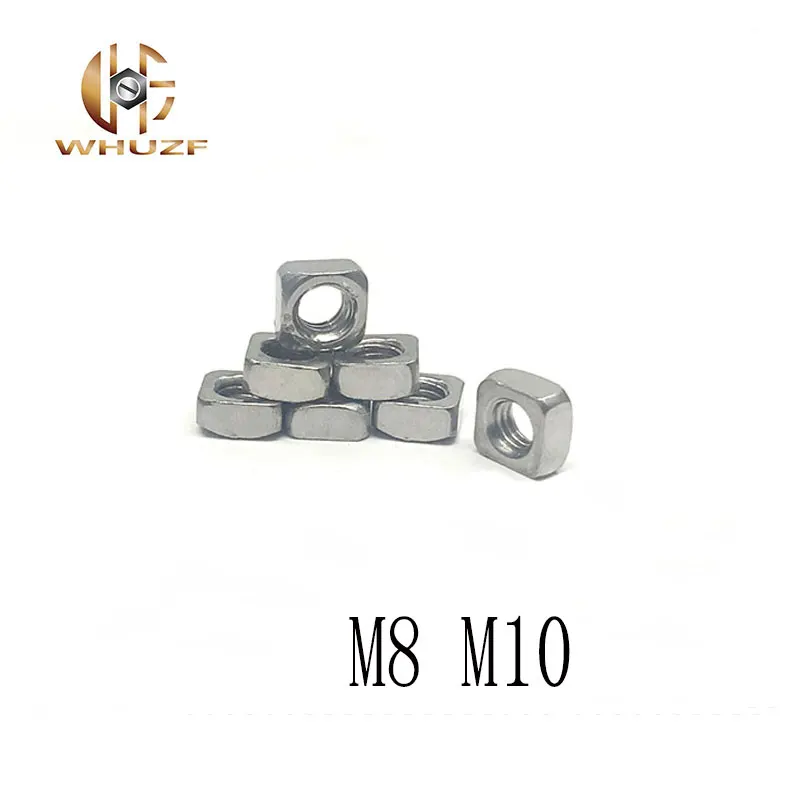 20pcs M8 M10 nut High Quality 304 /201 /316 Stainless Steel A2-70 Grade 4.8 Square Nuts
20pcs M8 M10 nut High Quality 304 /201 /316 Stainless Steel A2-70 Grade 4.8 Square Nuts