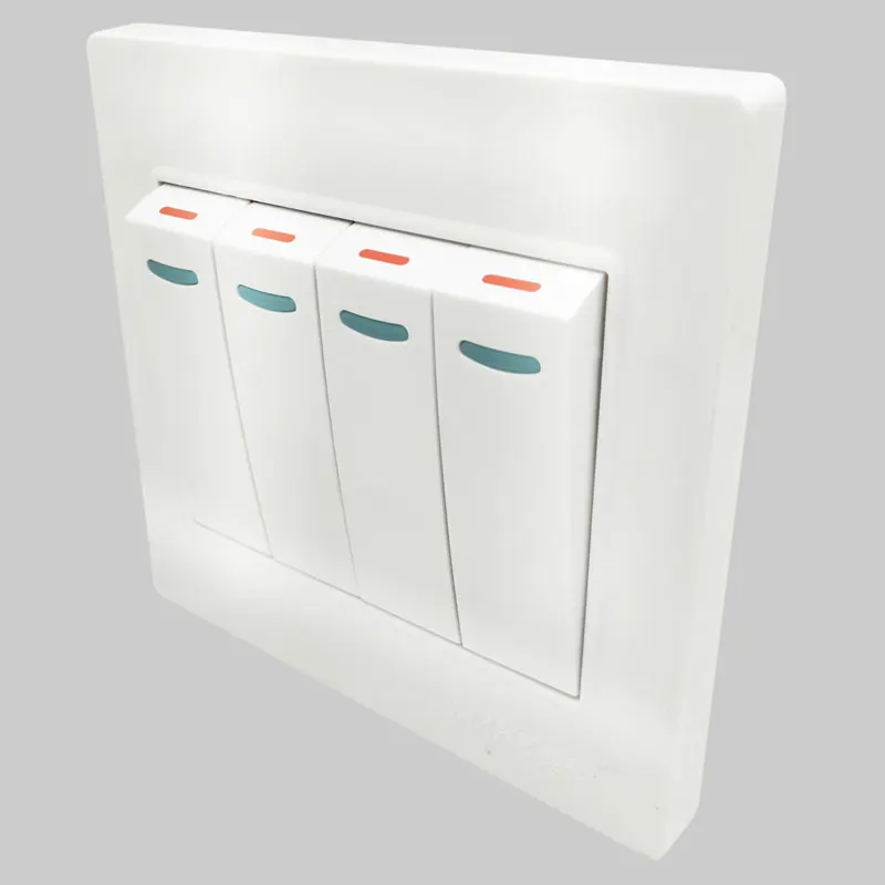 4 Gang 1 Way 10A Light 86 Type Wall Switch Universal Electrical Push Button White PC Frame Panel Lamp Switches
4 Gang 1 Way 10A Light 86 Type Wall Switch Universal Electrical Push Button White PC Frame Panel Lamp Switches