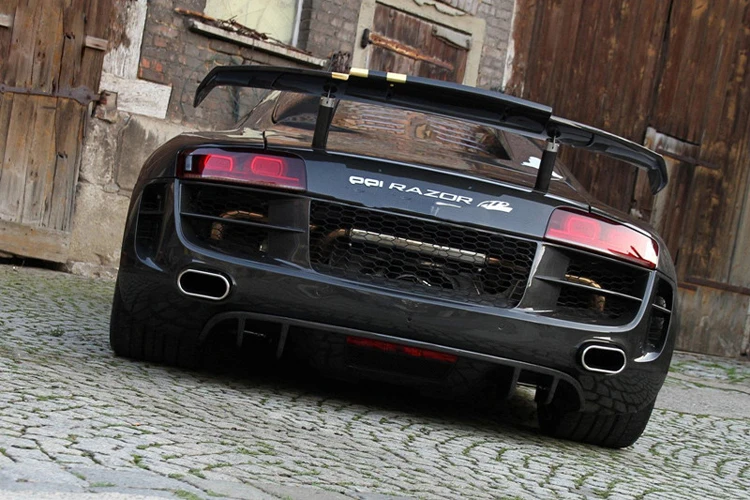 Fit for Audi R8 PPI R8 modified carbon fiber large encircling tail spoiler wing
Fit for Audi R8 PPI R8 modified carbon fiber large encircling tail spoiler wing
