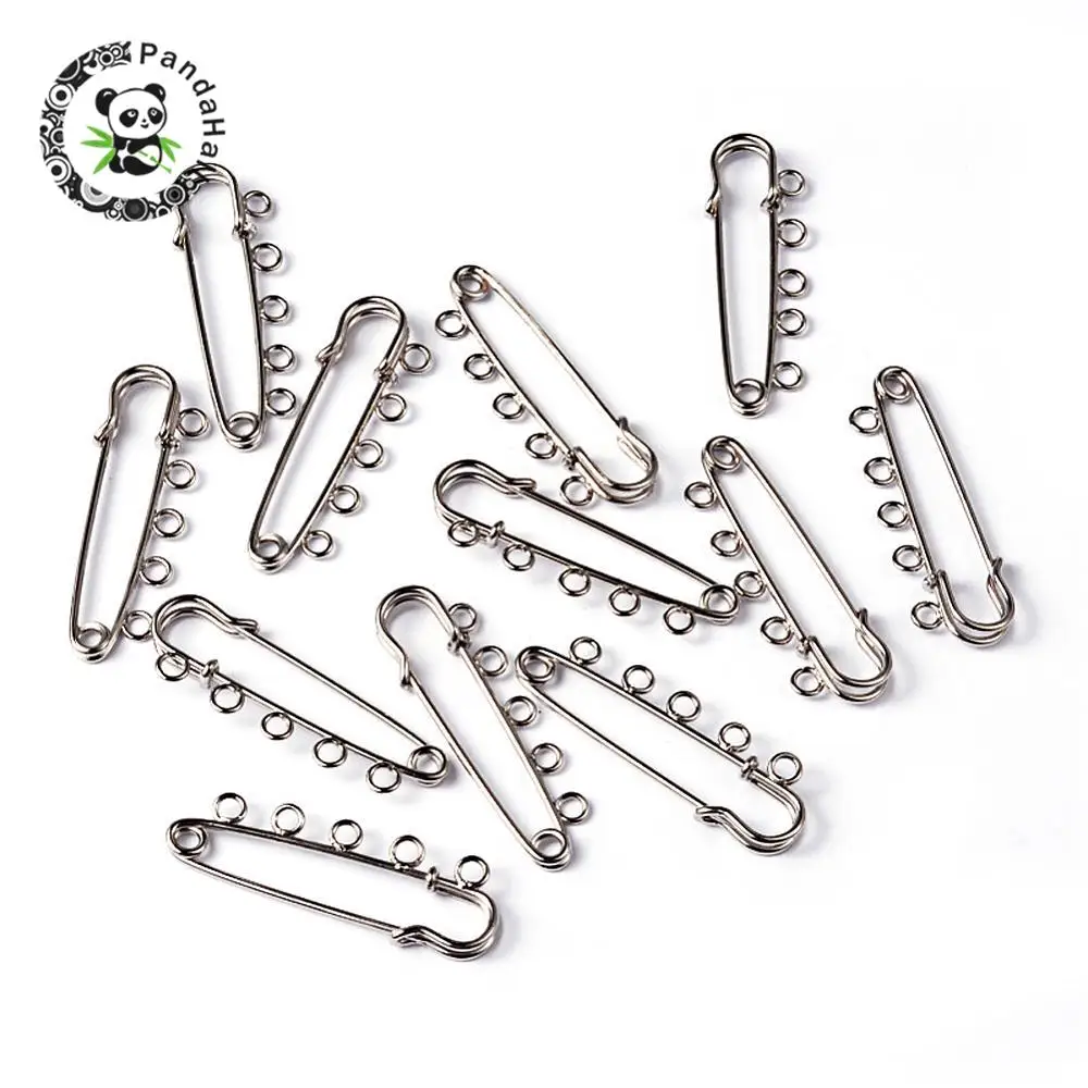 200pcs Platinum Color Iron Kilt Pins Jewelry Findings about 16mm wide, 50mm long, hole: 3mm
200pcs Platinum Color Iron Kilt Pins Jewelry Findings about 16mm wide, 50mm long, hole: 3mm