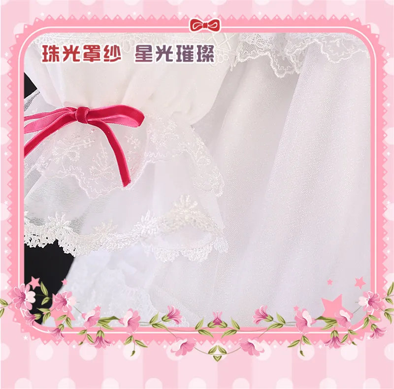 New Japanese Anime Card Captor KINOMOTO SAKURA Clear Card Tomoyo Daidouji Lolita Cosplay Costume Women Dress Cosplay Outfi
New Japanese Anime Card Captor KINOMOTO SAKURA Clear Card Tomoyo Daidouji Lolita Cosplay Costume Women Dress Cosplay Outfi