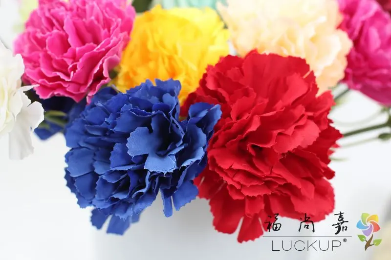 6 PCS Short single stem Artificial Flower Carnation Silk Flowers Home Wedding Party Decoration 10 Colors Available F475
6 PCS Short single stem Artificial Flower Carnation Silk Flowers Home Wedding Party Decoration 10 Colors Available F475