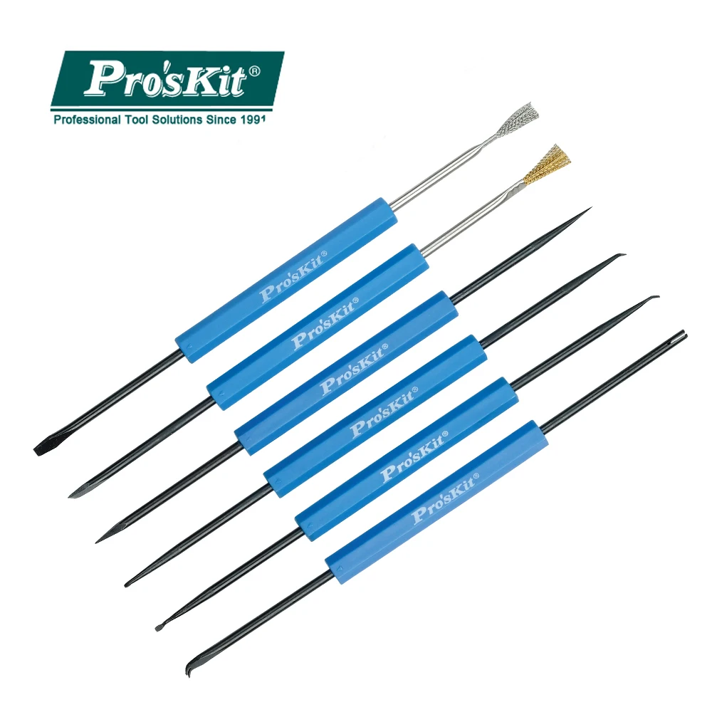DP-3616 Pro'sKit Solder Aid Tools Help Welding Tweezer Tools Soldering Iron Soldering Work Kit For Machine Repair Assembling
DP-3616 Pro'sKit Solder Aid Tools Help Welding Tweezer Tools Soldering Iron Soldering Work Kit For Machine Repair Assembling