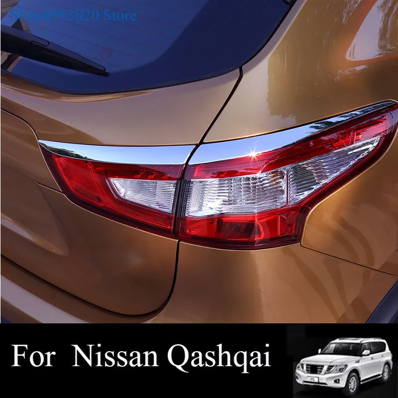 For Nissan Qashqai j11 2014 2015 2016 2017 Chrome Rear Tail Light Taillight Lamp Cover Trim Eyebrow Eyelid Molding Garnish Bezel
For Nissan Qashqai j11 2014 2015 2016 2017 Chrome Rear Tail Light Taillight Lamp Cover Trim Eyebrow Eyelid Molding Garnish Bezel