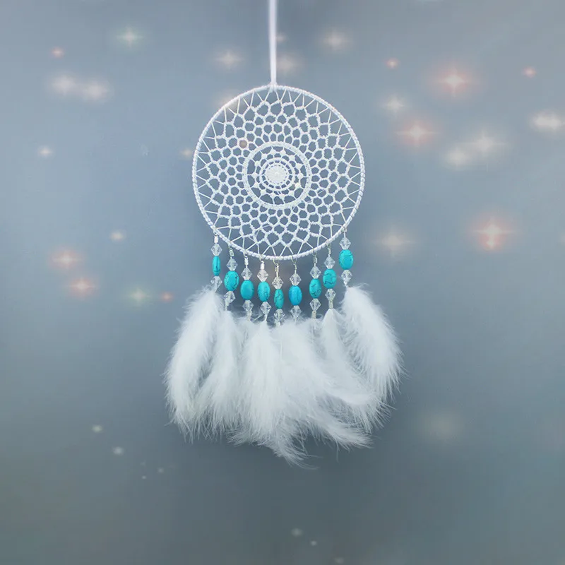 5.9X13.7 inches cute Dream Catcher with feather Handmade Dreamcatcher Wall Hanging Decoration Home Garden Living Room Ornament
5.9X13.7 inches cute Dream Catcher with feather Handmade Dreamcatcher Wall Hanging Decoration Home Garden Living Room Ornament