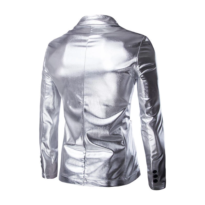 2019 New high-grade brand blazers nightclub dance Hot stamping bright suit jackets Men long sleeves double button cool clothes
2019 New high-grade brand blazers nightclub dance Hot stamping bright suit jackets Men long sleeves double button cool clothes